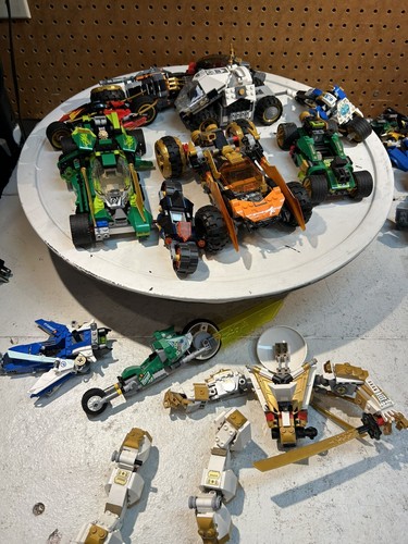 Lego Ninjago Ninja Bikes Vehicles Used Sets Lot: No Minifigs