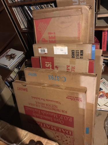Huge Lot Of Movie Standees And Posters Over 400 Units Mostly Sealed Disney, Etc.