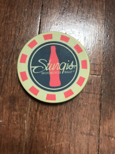 78Th Annual Sturgis, SD Motorcycle Rally Poker Chip Green