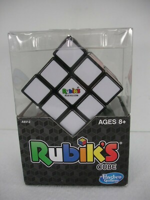 NEW RUBIK'S CUBE HASBRO GAMING A9312 WITH DISPLAY STAND