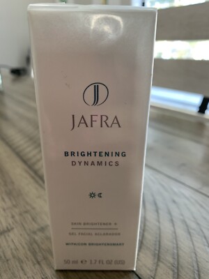 Jafra Brigthening Dynamics Skin Brightener + Gel Facial 50ml 1.7 Oz NEW-SEALED
