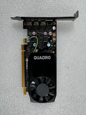 HP NVIDIA Quadro P400 3x MiniDP 2GB Graphics Video Card GPU Full Hight; Tested