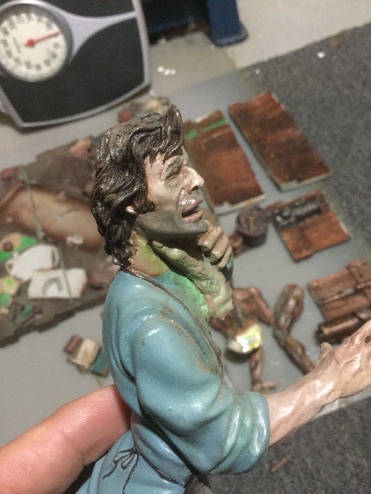 Bernie Wrightsons Frankenstein Sideshow 1996 Vinyl Model Monster Kit