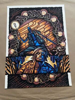 LOST Candidate Cave Poster GUY BURWELL Signed Numbered Screen Print Locke Sawyer