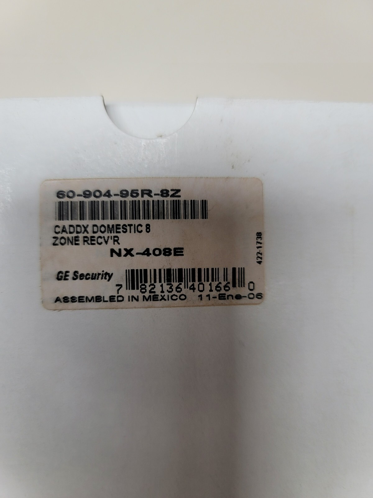 Interlogix NetworX NX-408e Wireless Receiver up to 8 Zones