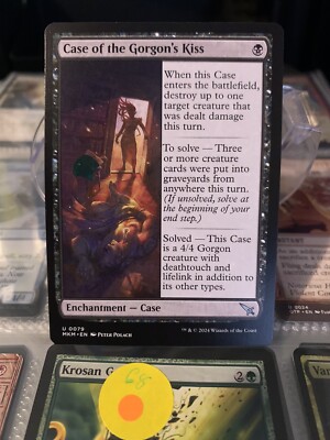 x1 Case of the Gorgon's Kiss MKM MTG 79 UNCOMMON M/NM 1x
