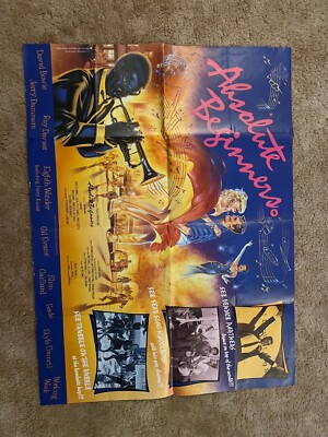 ABSOLUTE BEGINNERS 1986 MOVIE POSTER PATSY KENSIT EDDIE OCONNELL DAVID BOWIE