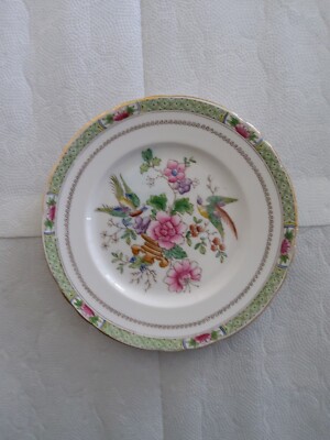Vintage Royal Tuscan Fine Bone China Salad Plate  Birds Of Paradise