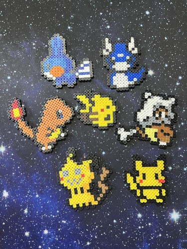 Pokemon Perler Bead Sprites Nintendo