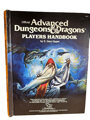 TSR Advanced Dungeons & Dragons PLAYER'S HANDBOOK  2 Jun 1978
