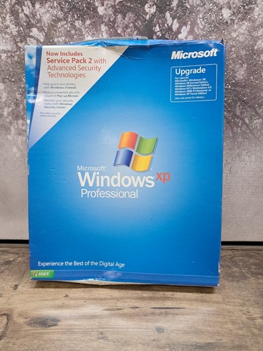Microsoft Windows XP Professional  未開封 Microsoft Windows XP Professional Big Box Sealed NIB New In
