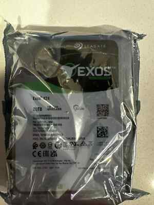 Seagate ST20000NM002H 20TB Hard Drive Exos X24 HD 3.5 SATA 7200 Seagate Warranty