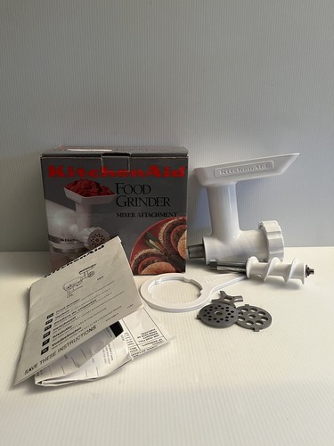 KitchenAid FGA Food / Nut / Meat Grinder Stand Mixer Attachment New in Box
