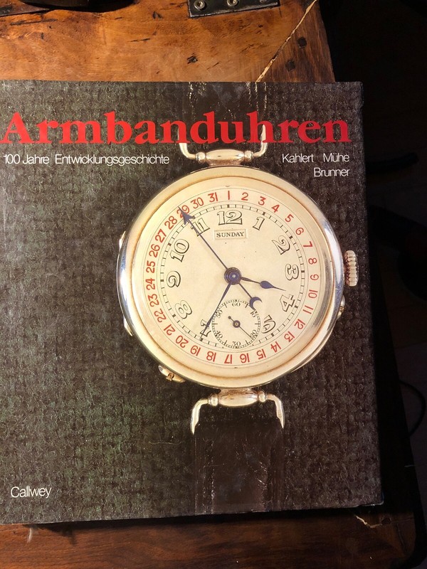 Livre  Armbanduhren  Kahlert &Brunner.   Ed. Callwey