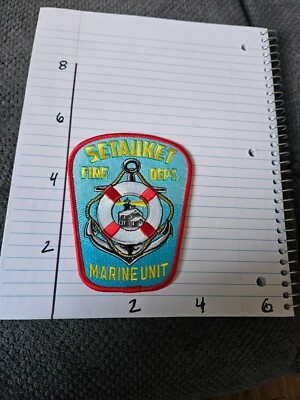 SETAUKET FIRE DEPARTMENT PATCH SUFFOLK COUNTY NY LONG ISLAND