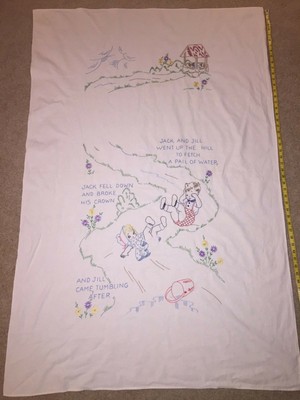 Vintage~HAND EMBROIDERED~38