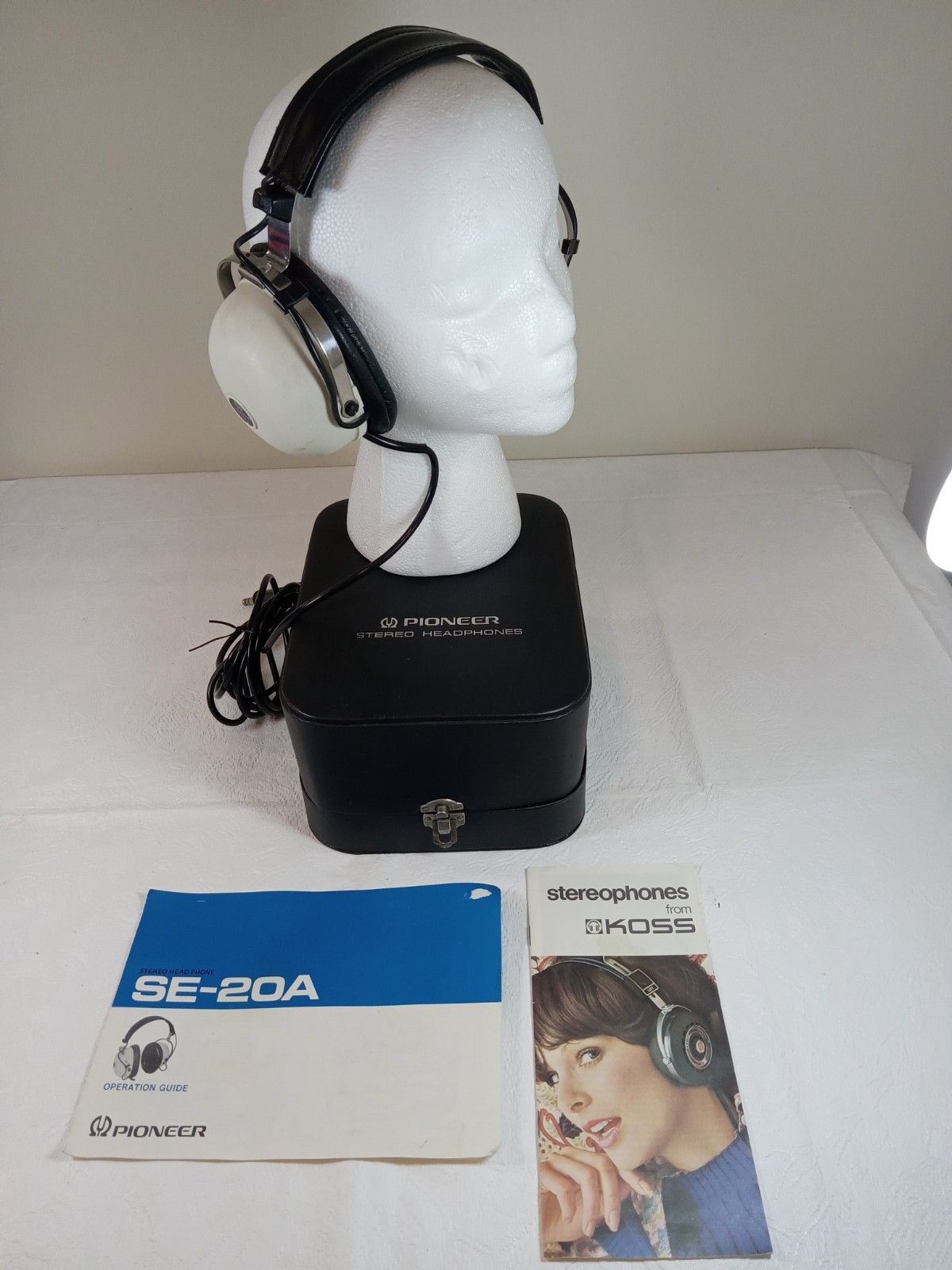 Pioneer SE-20A ステレオヘッドホン 美品 Vintage Pioneer SE
