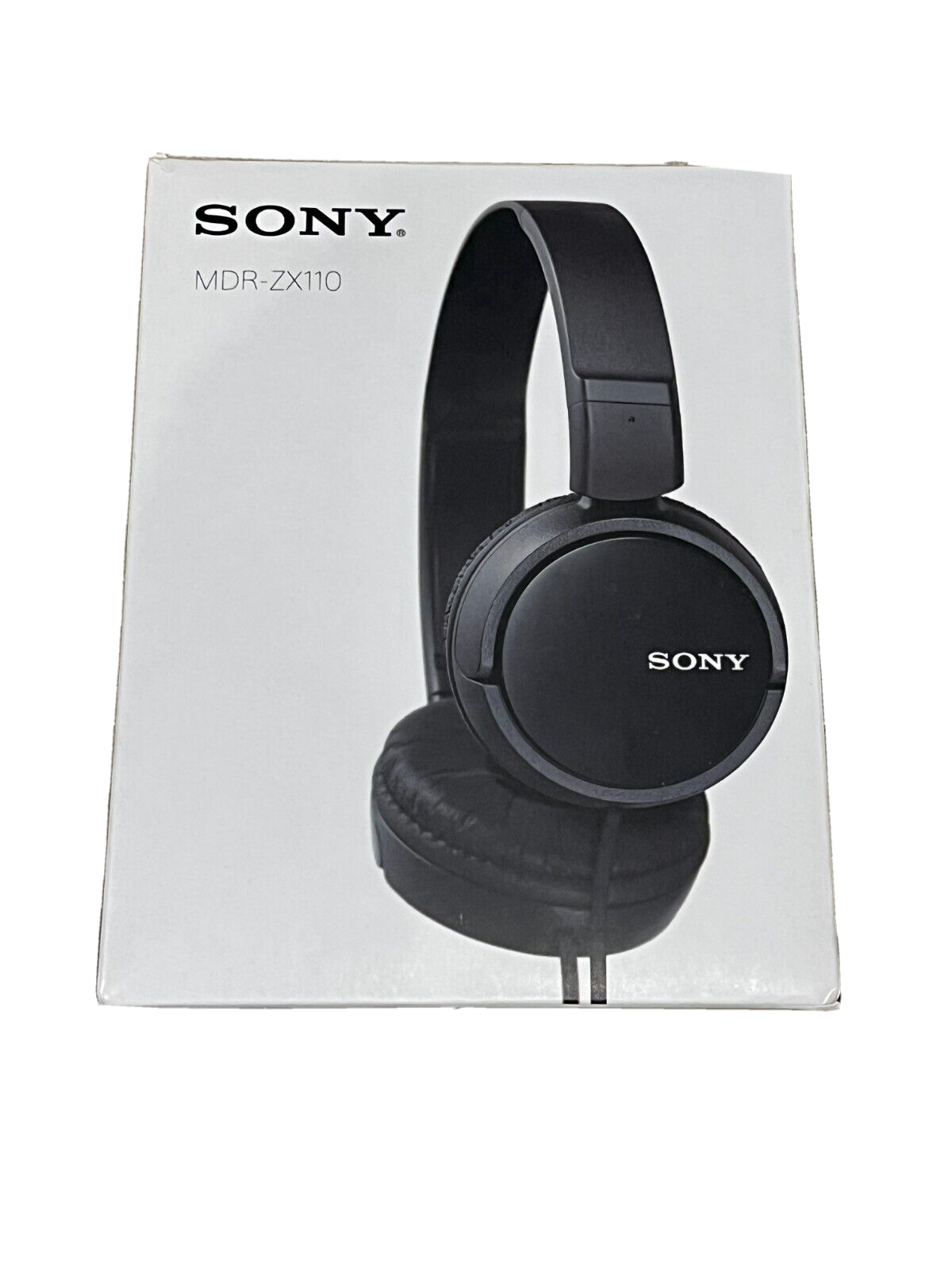 SONY MDR-ZX110 STEREO HEADPHONES QUICK FOLDING STYLE TANGLE