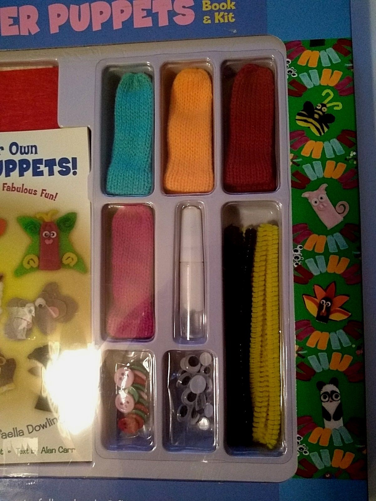 Activity Kit Make Your Own Finger Puppets Tips Techniques for Fabulous Fun Craft