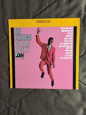 **Original Monarch Pressing ''The Exciting Wilson Pickett'' Atlantic LP (1966) VG+