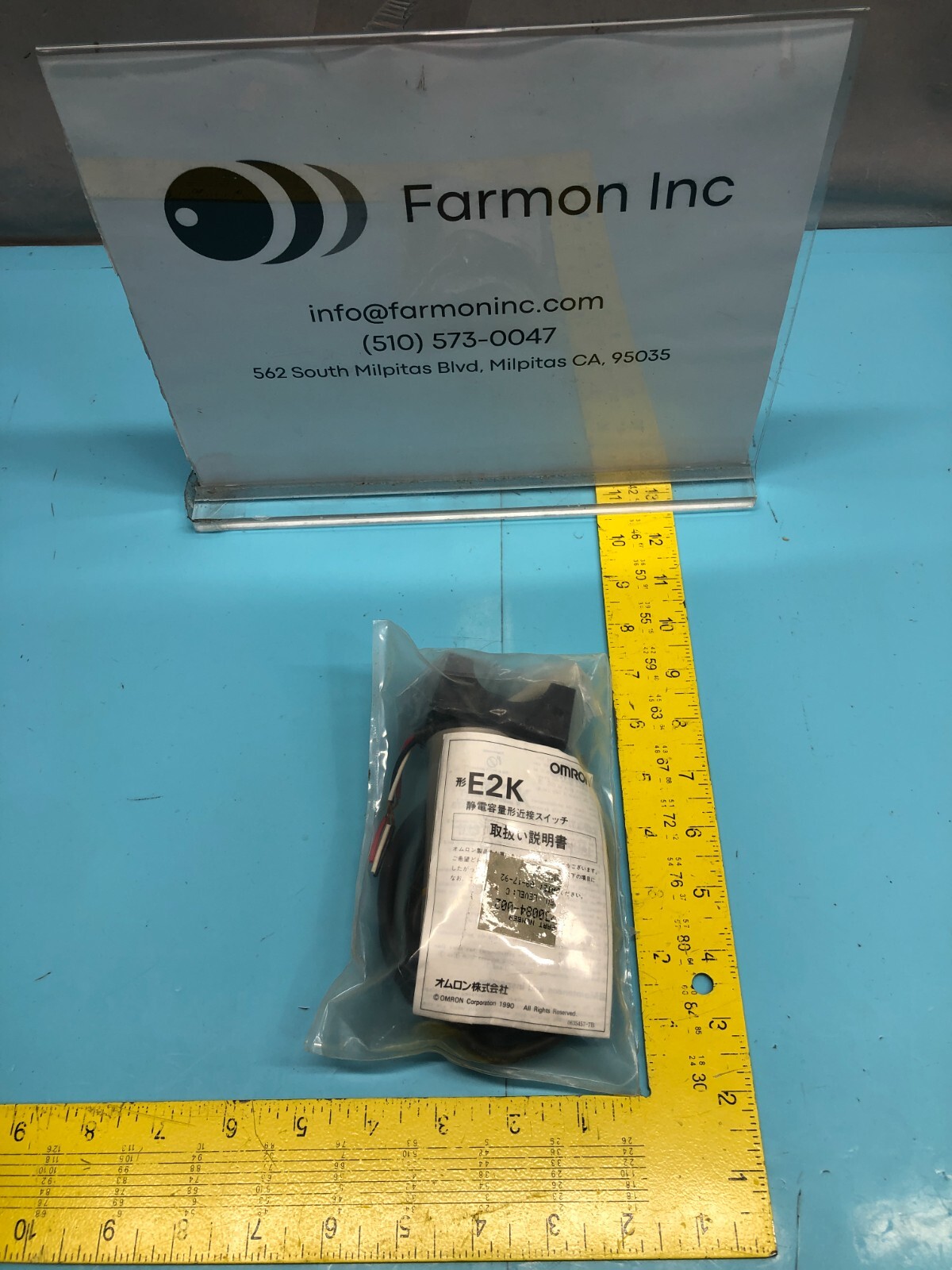 OMRON E2K-C25ME2 PROXIMITY SWITCH, 162170