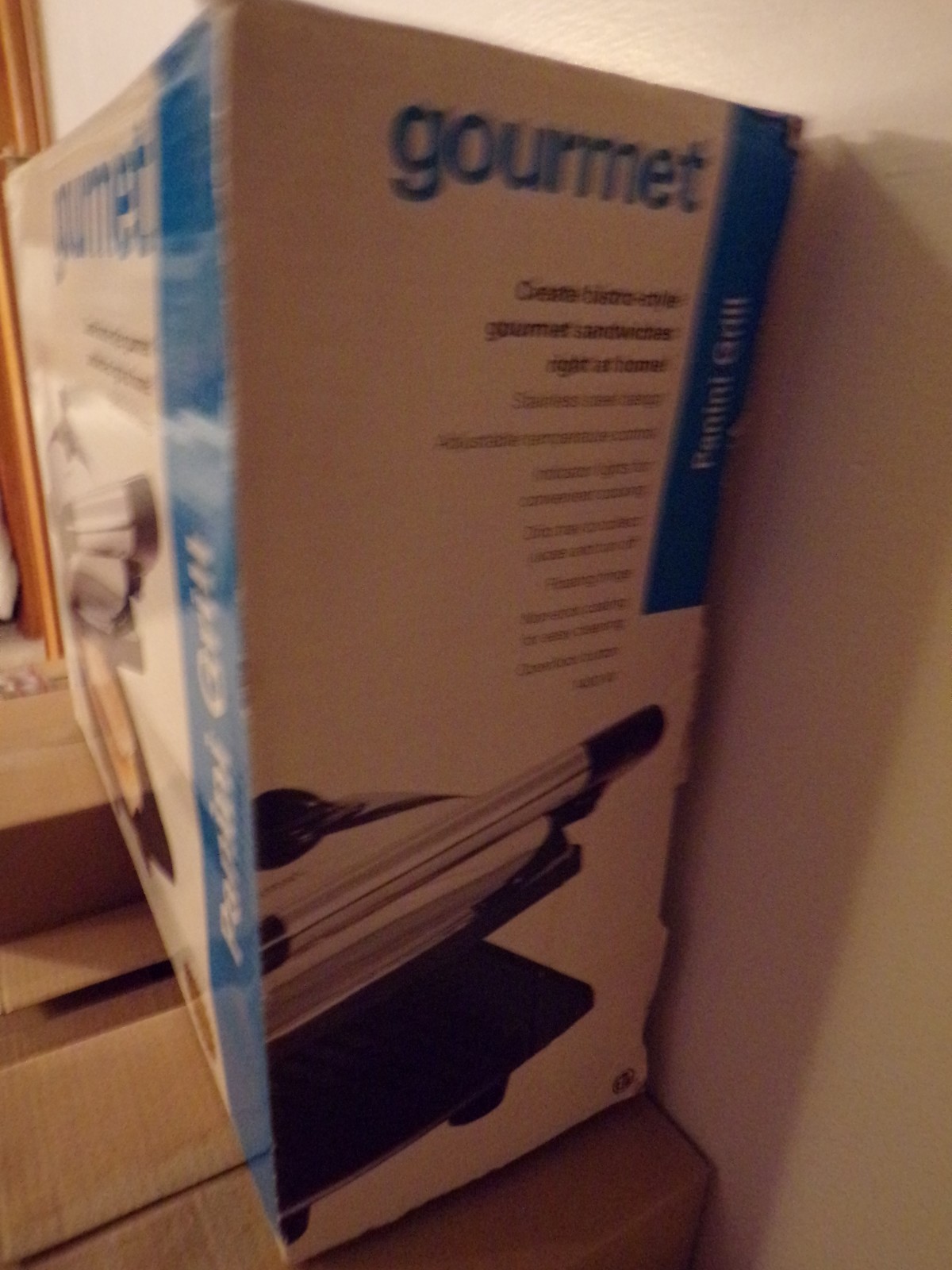 Gourmet Panini Grill - NEW in Box - Create bistro style gourmet sandwiches