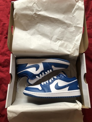 国内発送 Nike Jordan 1 Low Marina Blue DC0774-114 Jordan 1 Low Marina Blue (Women's) - DC0774-114 - US