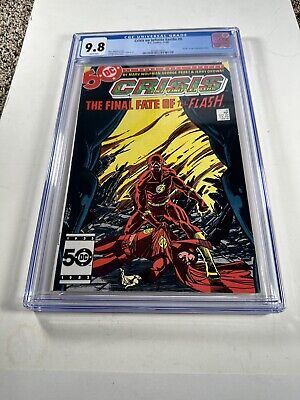 Crisis on Infinite Earths #8 CGC 9.8 Death of Flash (Barry Allen)! DC Comics