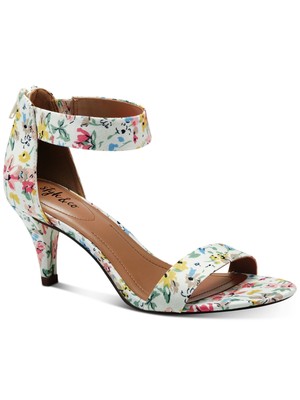 

STYLE - COMPANY Белые женские босоножки на каблуке Paycee с миндалевидным носком, размер 10,5 м, Белый, PAYCEEF