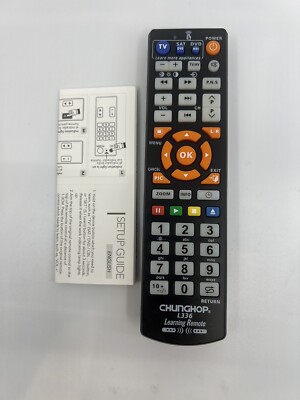 CHUNGHOPL336 Universal Smart Learning Remote Control For TV/VCR/SAT/CBL & More