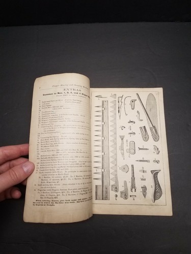 1879 The Clipper Mowing & Reaping Machines Catalog - Farming Catalog Price List
