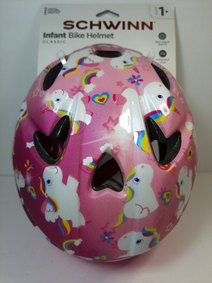 Schwinn Infant Bicycle Helmet - Ages 1+ - Unicorn Design - FREE SHIPPING