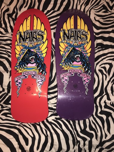 SANTA CRUZ NATAS KAUFMAN デッキ Santa Cruz SMA Natas Panther Lenticular Reissue Deck 10.538