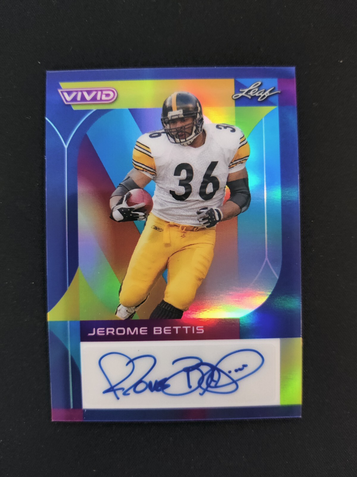 [5シリ]Jerome bettis nfl auto 2023 Panini Legacy Holographs Jerome Bettis Auto /25