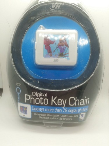 Digital Photo Keychain Displays More Than 72 Photos USB Compatible