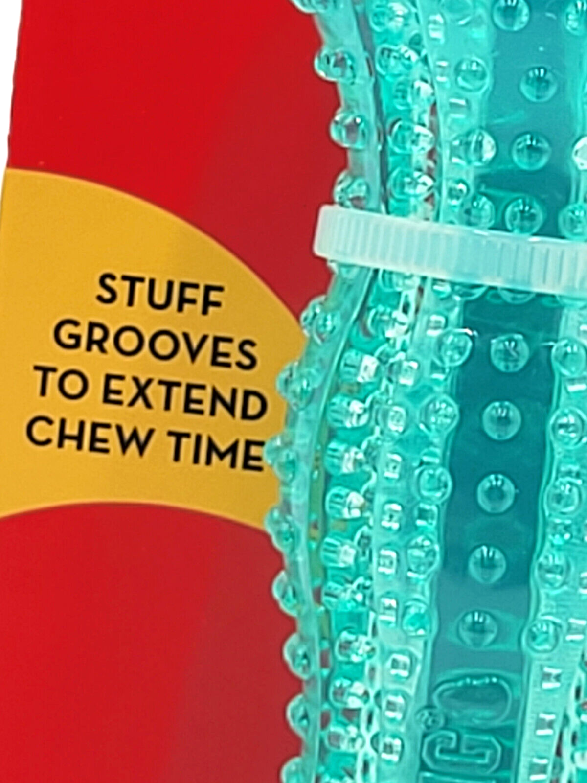 KONG Dental Squeezz Stick XS Treat Stuffable Teeth Cleaning Dog Chew Toy