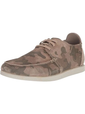 

COLLECTION BY CLARKS Мужские бежевые кожаные кроссовки с круглым носком из шакрелита 8,5 М, Бежевый, 26164715