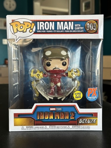 Funko Pop! - Iron Man 2 Deluxe-Iron Man with Gantry #905