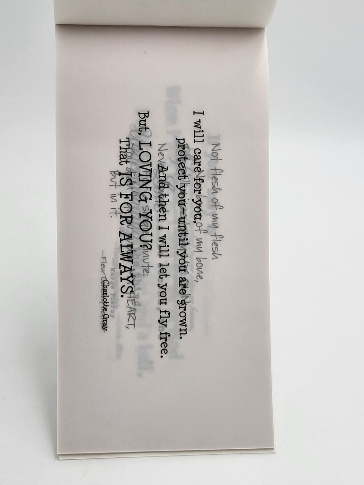 Flair Designs Vellum Quotes Baby Themed 28 Count - New