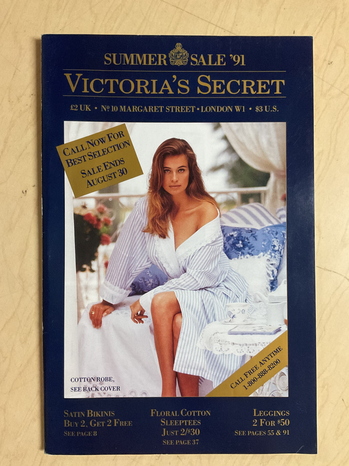 ＶＩCＴＯＲＩＡ'Ｓ　ＳＥCＲＥＴカタログ（1997年夏LONDON） VICTORIA'S SECRETカタログ（1997年夏LONDON