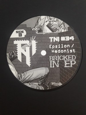 Epsilon / Hedonist   Bricked In EP (12'' vinyl, Hardcore, Speedcore, NEW TNI 34)