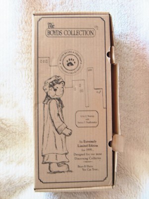 Boyds Bears Plush Alvis Q. Bearnap with Snoozy T. Puddlemaker LE 900208