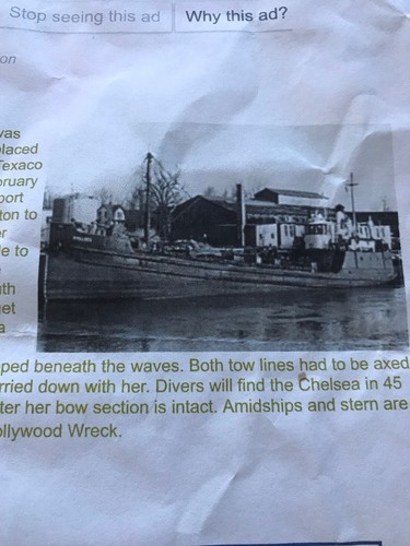 Antique 1919 Texaco Star No 145 Chelsea Aka The Hollywood Wreck Rock Port Ma.