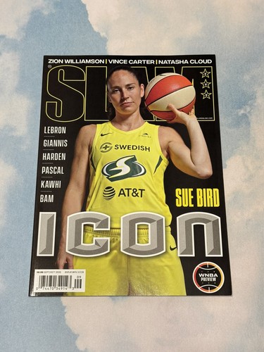SUE BIRD Sept/Oct 2020 Slam Magazine No Label Seattle Storm