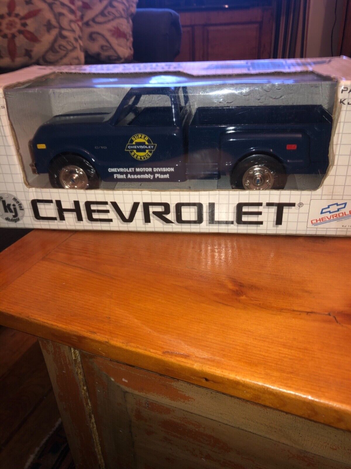 gorgeous NIB KJ Classic Metal Design 1969 Chevrolet Stepside gorgeous NIB KJ Classic Metal Design 1969 Chevrolet Stepside