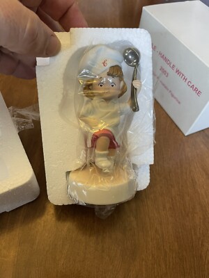 4'' 2003 Campbell's Soup Kids Figurine Figure Porcelain GIRL