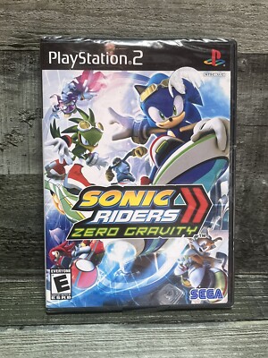 Sonic Riders: Zero Gravity (Sony PlayStation 2, 2008) Sealed - Read Description