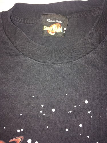 Vintage 90s 1996 SPACE JAM Warner Bros Looney Tunes Graphic SHIRT L Rare