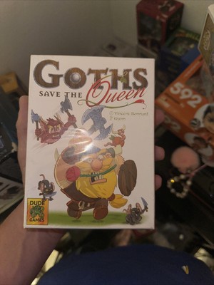 Dude Games Goths Save The Queen Strategy Board Game Night Fun  COMPLETE 