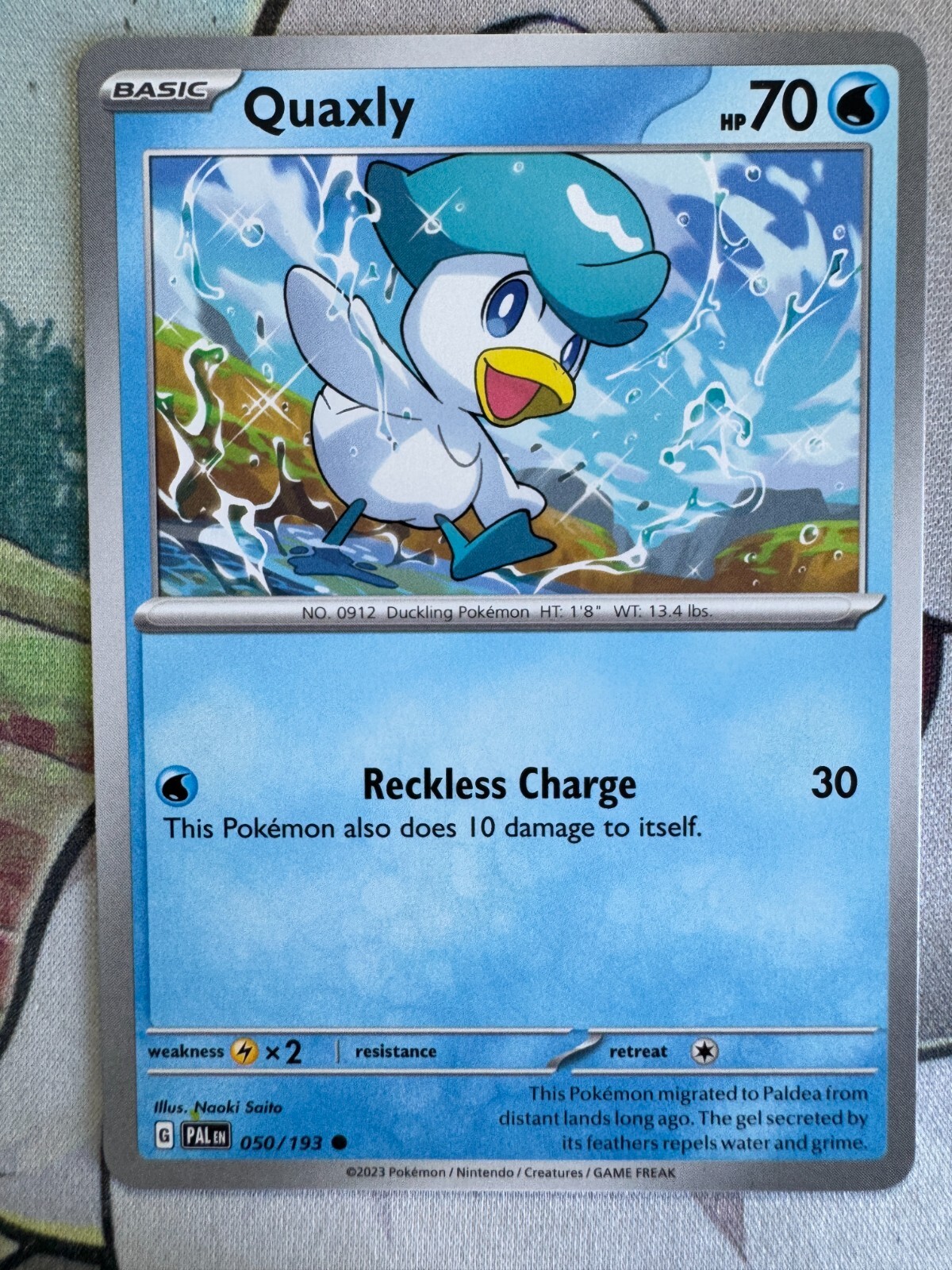 Quaxly Non Holo English Pokemon TCG BKAQ537 | eBay Quaxly Non Holo English Pokemon TCG BKAQ537 | eBay